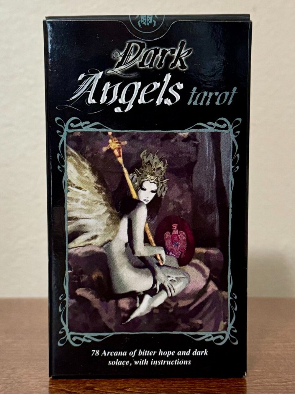 Dark Angels Tarot Cards Divination Gothic Mystic Halloween Folklore